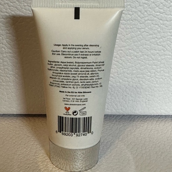 🆕 ABLE SKINCARE LONDON Anti-Aging Retexturing/Resurfacing Moisturizer New/Sealed - Picture 3 of 5